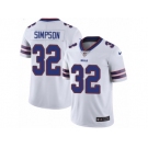 Men's Nike Buffalo Bills #32 O. J. Simpson Vapor Untouchable Limited White NFL Jersey