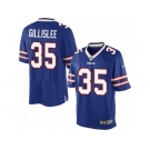 Men's Nike Buffalo Bills #35 Mike Gillislee Limited Royal Blue Team Color NFL Jersey