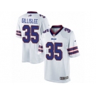 Men's Nike Buffalo Bills #35 Mike Gillislee Limited White NFL Jersey