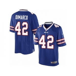 Men's Nike Buffalo Bills #42 Patrick DiMarco Limited Royal Blue Team Color NFL Jersey