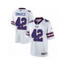 Men's Nike Buffalo Bills #42 Patrick DiMarco Limited White NFL Jersey