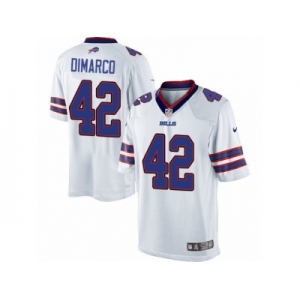 Men's Nike Buffalo Bills #42 Patrick DiMarco Limited White NFL Jersey