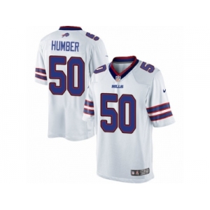 Men's Nike Buffalo Bills #50 Ramon Humber Limited White NFL Jersey