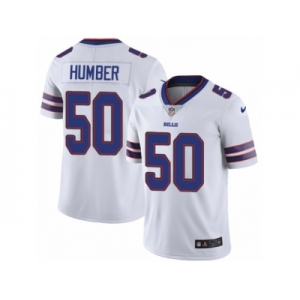 Men's Nike Buffalo Bills #50 Ramon Humber Vapor Untouchable Limited White NFL Jersey
