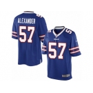 Men's Nike Buffalo Bills #57 Lorenzo Alexander Limited Royal Blue Team Color NFL Jersey