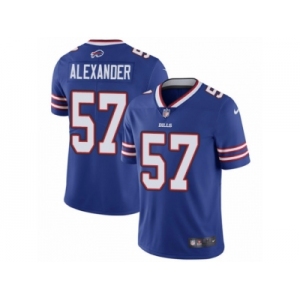 Men's Nike Buffalo Bills #57 Lorenzo Alexander Vapor Untouchable Limited Royal Blue Team Color NFL Jersey