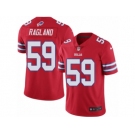 Men's Nike Buffalo Bills #59 Reggie Ragland Limited Red Rush NFL Jersey