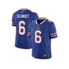 Men's Nike Buffalo Bills #6 Colton Schmidt Vapor Untouchable Limited Royal Blue Team Color NFL Jersey