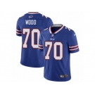 Men's Nike Buffalo Bills #70 Eric Wood Vapor Untouchable Limited Royal Blue Team Color NFL Jersey