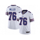 Men's Nike Buffalo Bills #76 John Miller Vapor Untouchable Limited White NFL Jersey