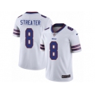 Men's Nike Buffalo Bills #8 Rod Streater White Vapor Untouchable Limited Player NFL Jersey