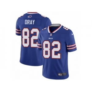 Men's Nike Buffalo Bills #82 Jim Dray Vapor Untouchable Limited Royal Blue Team Color NFL Jersey