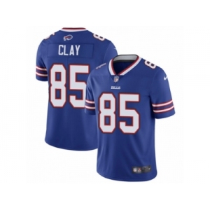 Men's Nike Buffalo Bills #85 Charles Clay Vapor Untouchable Limited Royal Blue Team Color NFL Jersey