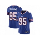 Men's Nike Buffalo Bills #95 Kyle Williams Vapor Untouchable Limited Royal Blue Team Color NFL Jersey