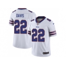 Nike Buffalo Bills #22 Vontae Davis White Men Stitched NFL Vapor Untouchable Limited Jersey