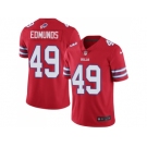 Nike Buffalo Bills #49 Tremaine Edmunds Red Men Stitched NFL Limited Rush Jersey