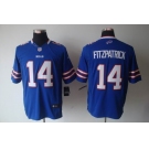 nike nfl jerseys buffalo bills #14 ryan fitzpatrick blue[nike limited]