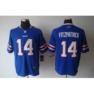 nike nfl jerseys buffalo bills #14 ryan fitzpatrick blue[nike limited]