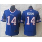 nike nfl jerseys buffalo bills #14 watkins blue[nike limited][watkins]