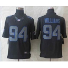 nike nfl jerseys buffalo bills #94 williams black[nike impact limited]