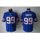 nike nfl jerseys buffalo bills #99 dareus blue[nike limited]