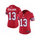 Women Nike Buffalo Bills #13 Kelvin Benjamin Limited Red Rush Vapor Untouchable NFL Jersey