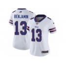 Women Nike Buffalo Bills #13 Kelvin Benjamin White Vapor Untouchable Limited Player NFL Jersey