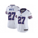 Women Nike Buffalo Bills #27 TreDavious White White Vapor Untouchable Limited Player NFL Jersey