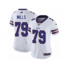 Women Nike Buffalo Bills #79 Jordan Mills White Vapor Untouchable Limited Player NFL Jersey