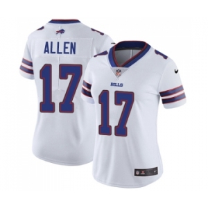 Women's Bills #17 Josh Allen White Vapor Untouchable Limited Stitched NFL Jersey