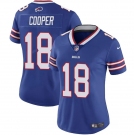 Women's Buffalo Bills #18 Amari Cooper Royal Vapor Stitched Football Jersey