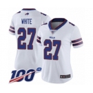 Women's Buffalo Bills #27 Tre'Davious White Vapor Untouchable Limited Player 100th Season Football Jersey