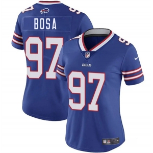 Women's Buffalo Bills #97 Joey Bosa Royal 2025 Vapor Stitched Football Jersey