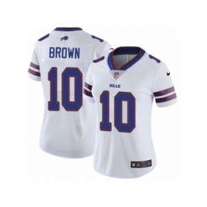 Women's Nike Buffalo Bills #10 Corey Brown Vapor Untouchable Limited White NFL Jersey