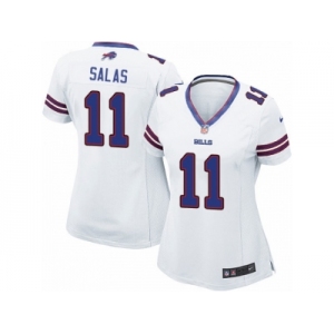 Women's Nike Buffalo Bills #11 Greg Salas Limited White NFL Jersey