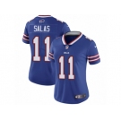 Women's Nike Buffalo Bills #11 Greg Salas Vapor Untouchable Limited Royal Blue Team Color NFL Jersey