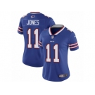 Women's Nike Buffalo Bills #11 Zay Jones Vapor Untouchable Limited Royal Blue Team Color NFL Jersey