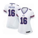 Women's Nike Buffalo Bills #16 Robert Foster Game White NFL Jersey
