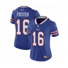 Women's Nike Buffalo Bills #16 Robert Foster Royal Blue Team Color Vapor Untouchable Elite Player NFL Jersey