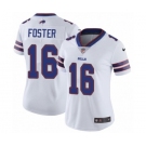 Women's Nike Buffalo Bills #16 Robert Foster White Vapor Untouchable Limited Player NFL Jersey