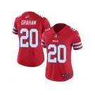 Women's Nike Buffalo Bills #20 Corey Graham Limited Red Rush NFL Jersey