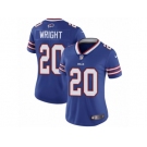 Women's Nike Buffalo Bills #20 Shareece Wright Vapor Untouchable Limited Royal Blue Team Color NFL Jersey