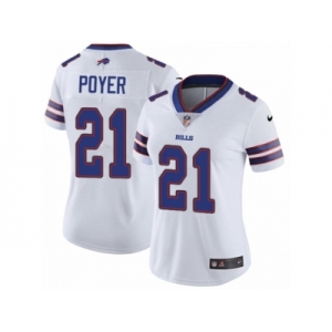 Women's Nike Buffalo Bills #21 Jordan Poyer Vapor Untouchable Limited White NFL Jersey