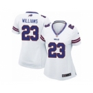 Women's Nike Buffalo Bills #23 Aaron Williams White NFL Jersey