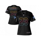 Women's Nike Buffalo Bills #23 Micah Hyde Game Black Fashion NFL Jersey