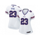 Women's Nike Buffalo Bills #23 Micah Hyde Limited White NFL Jersey