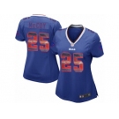 Women's Nike Buffalo Bills #25 LeSean McCoy Limited Royal Blue Strobe NFL Jersey