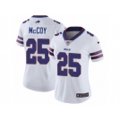 Women's Nike Buffalo Bills #25 LeSean McCoy Vapor Untouchable Limited White NFL Jersey