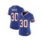 Women's Nike Buffalo Bills #30 Corey White Vapor Untouchable Limited Royal Blue Team Color NFL Jersey