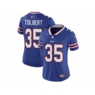 Women's Nike Buffalo Bills #35 Mike Tolbert Vapor Untouchable Limited Royal Blue Team Color NFL Jersey